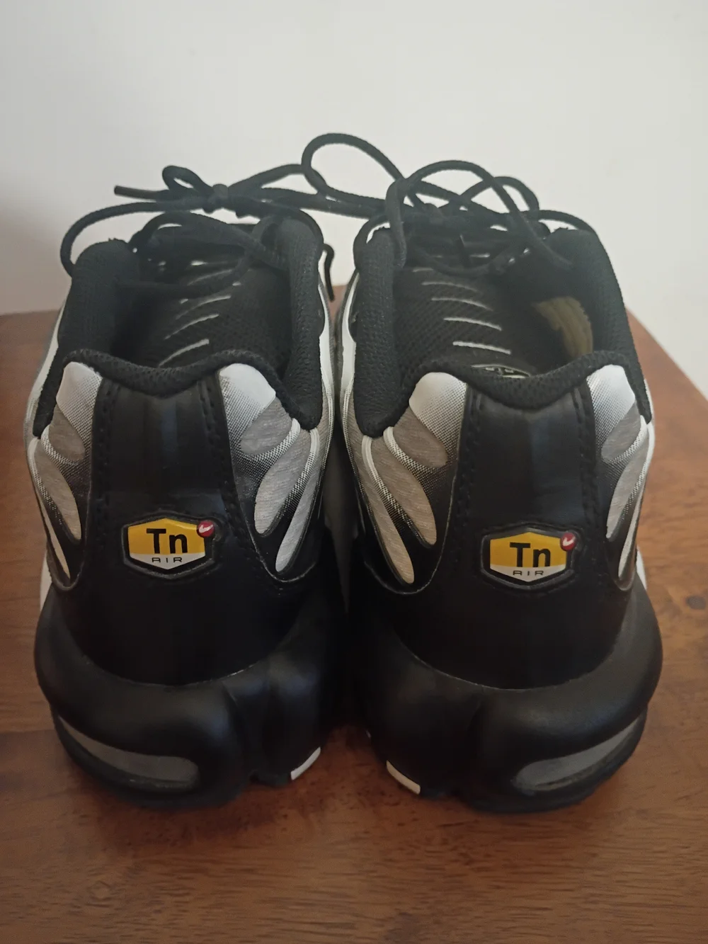 Nike Black and White Men's Running Sneakers